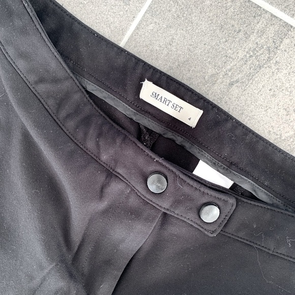 Smart Set Black Pants - Picture 3 of 3
